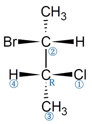 2-bromo-3-chlorobutaneの立体 88回薬剤師国家試験問4